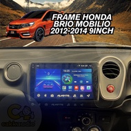 Android Head Unit Frame for Honda Gen 1 Mobilio | 2014 and below | 9 Inch
