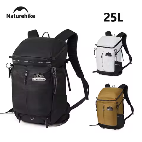 Naturehike Backpack Man Women 25L 30L Large Capacity Shoulder Bag Outdoor Climbing Hiking Portable L