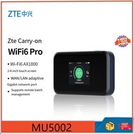 ZTE MU5002 5G Pocket WIFI 5G Mobile WiFi6 Router 1800Mbps Max 3.8 Gbps 32 User Openline