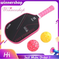 T700 Pickleball Paddle 16MM Carbon Fiber Pickleball Rackets Set Professional Pickleball Paddle T700 