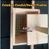 Cendol Mold Dawet Ayu/ Made of Selected Food Grade Wood Cendol and Practical Mold/