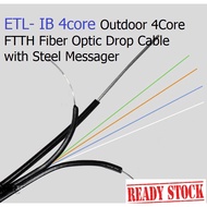 Outdoor FTTH Network IB 4Core Drop Fibra Optica Fiber Optical/Optic Cable