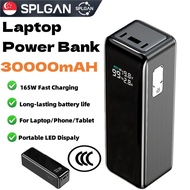 【SPLGAN】CCC 30000mAH Laptop Power Bank 165W Fast Charging PowerBank For Laptop/Phone/Tablet