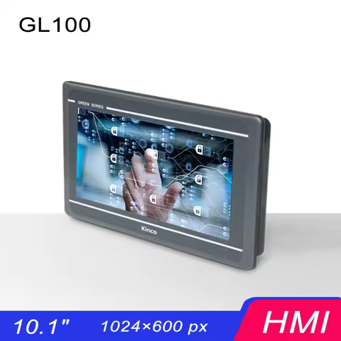 Kinco Hmi Display Screen Ethernet 10 Inch GL100 GL100E ARM RISC 32Bit 800MHz Human Machine Interface