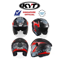 KYT NFJ Attitude Red Matt Helmet | PSB Approved