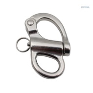 【CH】 Stainless Steel Rigging Sailing Fixed Bail Snap Shackle Fixed Eye Snap Hook