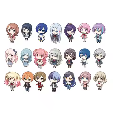 Anime PJSK Project Sekai Colorful Stage Brooches Accessories Acrylic Cute PJSK Kusanagi Nene Len Rin