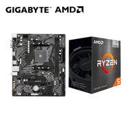【真香】技嘉 A520M K V2+AMD【6核】Ryzen5 5500GT