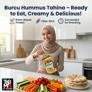 Burcu / ROYAL ARM HOMMOS TAHINI/ Hummus Tahina / Chickpea Dip ‘READY TO EAT'