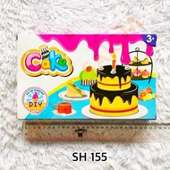 (JI) Educational Toys for Children Magic Sand Birthday Cake / Magic Play Sand Cake SH155 Kinetic San