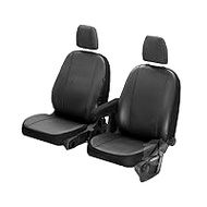 Tailor-made faux leather VIP seat covers suitable for VW Crafter, Man TGE from 2017 – custom-made 2 seater
