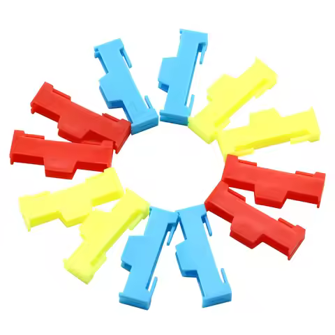50pcs/20/10 Servo Extension Cable Buckle Clip Plastic Servos Cord Fastener Jointer Plugs Fixing Hold