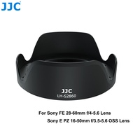 Loa che nắng hình cánh hoa JJC LH-S2860 dành cho máy ảnh Sony A6000 A6100 A6300 A6400 A6500 A5100 A5