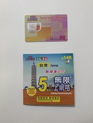 台灣五日無限上網卡