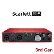 Focusrite Scarlett 8i6 8x6 USB Audio/MIDI Interface (3rd Generation)