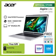 ACER LAPTOP ASPIRE LITE AL14-31P-C3MH 14" WUXGA INTEL N100 RAM 8GB STORAGE 256GB SSD INTEL UHD GRAPHICS WINDOWS 11