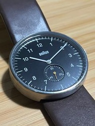 二手Braun手錶 德國百靈錶 咖啡色皮革BN0024BKBRG