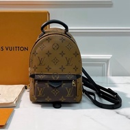 「JL精品代購」98新 LV 老花 拼接 小書包 ic芯片款