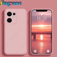 Jingsanc cho Oppo RENO 13F/OPPO RENO 13F 5G/Oppo RENO 13F 4G Vỏ điện thoại thời trang cạnh thẳng vuô