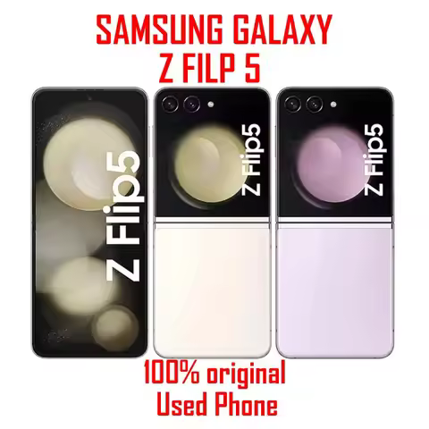 Samsung Galaxy Z Flip 5 Flip5 5G F731U1 F731N 6.7" AMOLED NFC 256/512GB Snapdragon Foldable Original