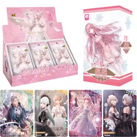 Shining Nikki Card Fun Nuan Nuan Big Meow Package Anime Adventure Dress Game Collection Cards Kids T