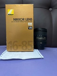 完美無瑕 全套有盒 香港行貨 Nikon 16-85 VR