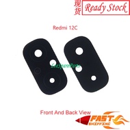 Xiaomi Redmi 12 / Redmi 12c / Redmi 13c / Redmi 14c Back Camera Lens Glass Cover Frame For Replaceme