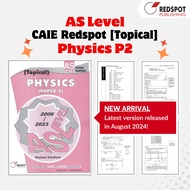 Cambridge Redspot Physics AS Level P2 [Topical: Latest]