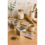 8x8x7 cm cube bread pan