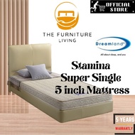 Dreamland Stamina 5-Inches Latex-Feel Rebond Foam Super Single Mattress/Foam Mattress/Tilam/Tidur Nap Bed Mattress