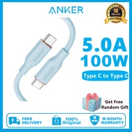 Anker Powerline III Flow 100W USB C to USB C Cable 100W Type C Charging Cable Fast Charge for MacBoo