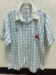 大尺碼 丹鳳國中制服上衣 二手制服 二手學生制服 台灣學生制服 男學生襯衫 