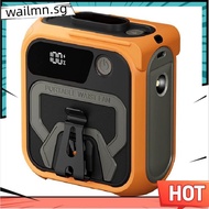 10000mAh Wearable Fan Waist Clip Fan for Outdoor Orange