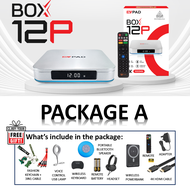 EVPAD 12P Android TV Box 8K – 4GB+64GB | 1000M LAN | Voice Control | Malaysia MCMC Approved