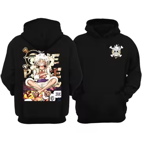 HOODIE ANIME LUFFY GEAR 5 ONE PIECE 031OPHD SWEATER ANIME KEREN KECE