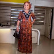 African Dresses For Women Traditional Africa Clothing Dashiki Ankara Outfits Gown Abayas Robe Muslim