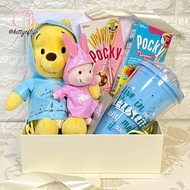 Happy Box Gift Boneka Winnie The Pooh Hampers Disney Original