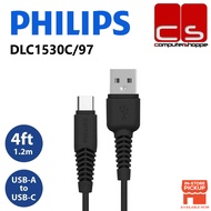 Philips USB-A to USB-C Cable 1.2M (DLC1530C/97)