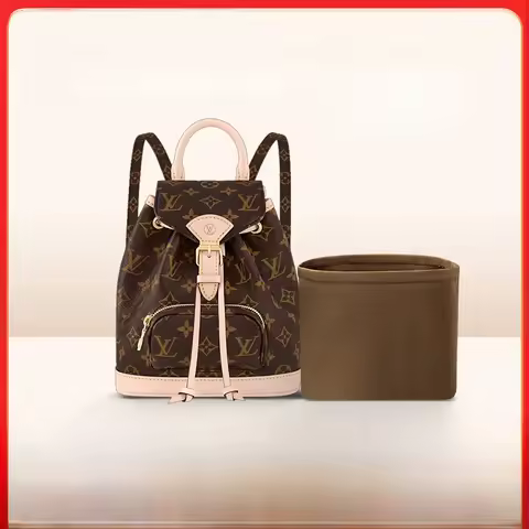 New 24 LV Montsouris Bapa Organizer Inner Pouch Small Size Nylon Material Pure Color Design for Stor