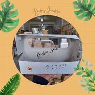 KAISHAR - ROLLED BOLU CARDBOARD 22X9X7.5 AND 26X9X 7.5 / PIECES