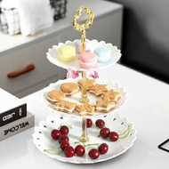 3-LAYER PLASTIC PLATE. GIVES FRUITS AND CAKES EXTREMELY LUXURYCNY - CHEAP PRICE