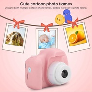 Kids Camera HD Digital Toy 2.0in Eye-Friendly Screen 1080P Video Recording DIY Photo Frames 32G Max 