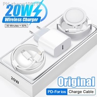 PD 20W Original Fast Charger For iPhone 14 13 12 11 Pro Max Type-C Quick Charge Magnetic Wireless Chargers USB C Lightning Cable
