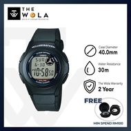 (2 Years Warranty) CASIO Men Watch Jam Tangan Lelaki F-200W-1A
