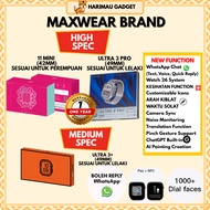 MAXWEAR ULTRA 3 U28 U27 11 Mini Smart Watch Balas Message Amoled Display Water Resistance IP68 Gps M