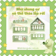 3D Printing House for Models – Removable House - @batdongsan.smiski