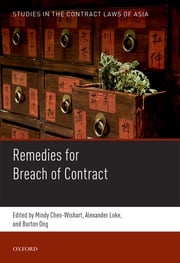 Remedies for Breach of Contract Mindy Chen-Wishart