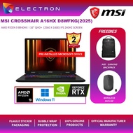MSI Crosshair A16 HX D8WGKG-018 16'' QHD+ Gaming Laptop (R9-8940HX, 16GB, 1TB SSD, RTX5070 8GB, W11)