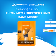 Đai bảo vệ khớp gối loại vừa Phiten Metax Supporter Knee Band AP234003/AP234004/AP234005