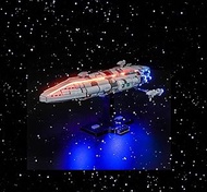 Light Kit for Home One Starcruiser 75405 (Model Set is not Included) (Classic)